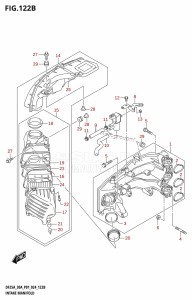 DF30A From 03003F-440001 (P01 - P40)  2024 drawing INTAKE MANIFOLD (DF30A,DF30AR,DF30AT,DF30ATH,DF30AQ)