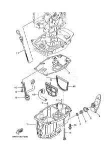 F20LEA drawing OIL-PAN