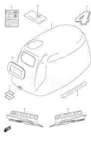 DF 4 drawing Engine Cover