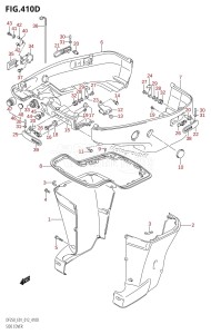 DF250Z From 25003Z-210001 (E01 E40)  2012 drawing SIDE COVER (DF200Z:E40:X-TRANSOM)