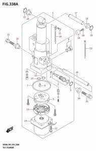 DF20A From 02002F-910001 (P01 P40)  2019 drawing TILT CYLINDER (DF9.9BT,DF9.9BTH,DF15AT,DF20AT,DF20ATH)