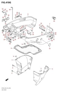 DF250Z From 25003Z-410001 (E03)  2014 drawing SIDE COVER (DF200T:E03:L-TRANSOM)