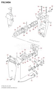 DF100A From 10003F-410001 (E03)  2014 drawing OPT:REMOTE CONTROL ASSY SINGLE (2) (DF140AT:E03)