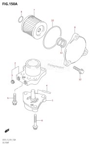 DF9.9 From 00992F-510001 (P01)  2005 drawing OIL PUMP.