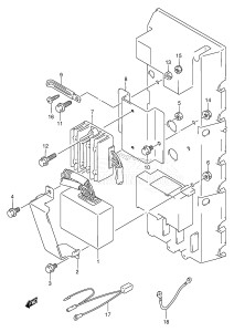 DT150 From 15001-011001 ()  1990 drawing CDI UNIT (MODEL:91~00)(*)