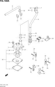 07001F-031001 (2013) 70hp E03-USA (DF70THY  DF70TK1  DF70TY  DF70WTHK1  DF70WTUK1) DF70 drawing WATER PUMP (W,X,Y,K1,K2,K3,K4,K5,K6,K7)