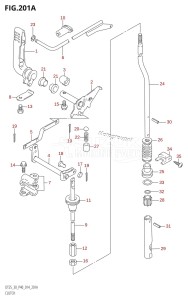 DT30 From 03005-410001 ()  2014 drawing CLUTCH (DT25K:P36)