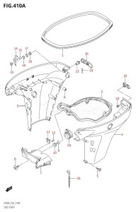 04003F-110001 (2011) 40hp E03-USA (DF40AT) DF40A drawing SIDE COVER