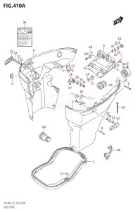 DF140A From 14003F-810001 (E11 E40)  2018 drawing SIDE COVER (DF100AT)