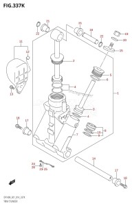 DF140A From 14003F-410001 (E01 E40)  2014 drawing TRIM CYLINDER (DF140AZ:E40)