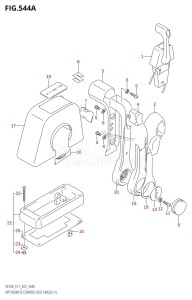 DF250Z From 25003Z-240001 (E11 E40)  2022 drawing OPT:REMOTE CONTROL ASSY SINGLE (1)