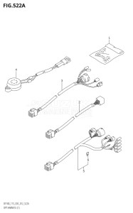 09001F-421001 (2004) 90hp E03-USA (DF90TK4) DF90 drawing OPT:HARNESS (1)