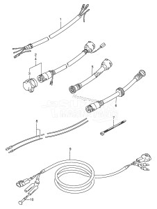 DT85T From 8501-581001 ()  1995 drawing OPT : ELECTRICAL (WT,WQ,WHQ)