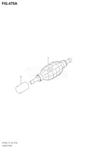 17503Z-340001 (2023) 175hp E11 E40-Gen. Export 1-and 2 (DF175AZ  DF175AZ) DF175AZ drawing SQUEEZE PUMP (E03,E11)