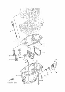 F20BEP drawing VENTILATEUR-DHUILE