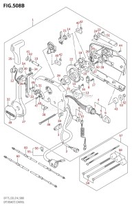 DF175TG From 17502F-410001 (E03)  2014 drawing OPT:REMOTE CONTROL (DF150Z:E03)