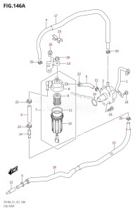 DF115A From 11503F-140001 (E11 E40)  2021 drawing FUEL PUMP (E01,E03,E11)