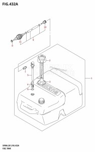 DF80A From 08002F-810001 (E01 E40)  2018 drawing FUEL TANK