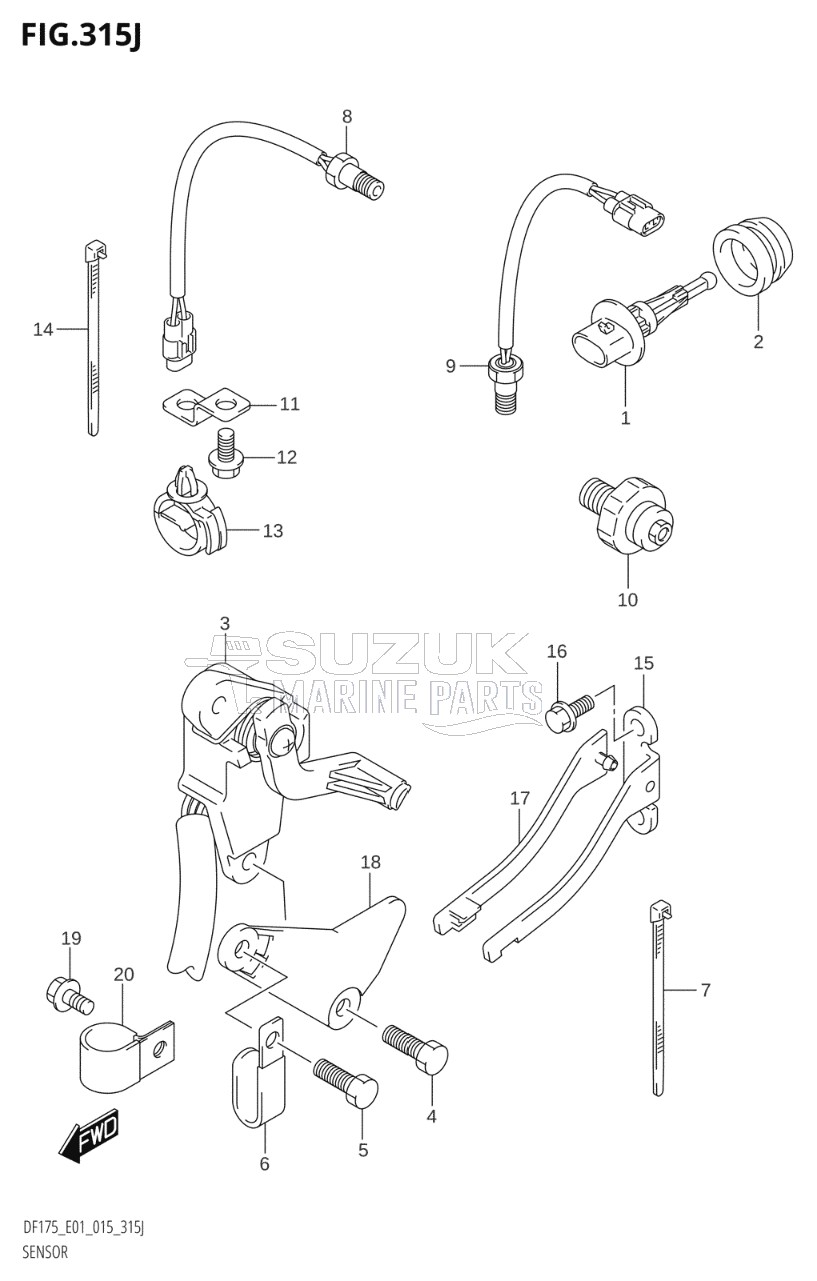 SENSOR (DF175T:E01)