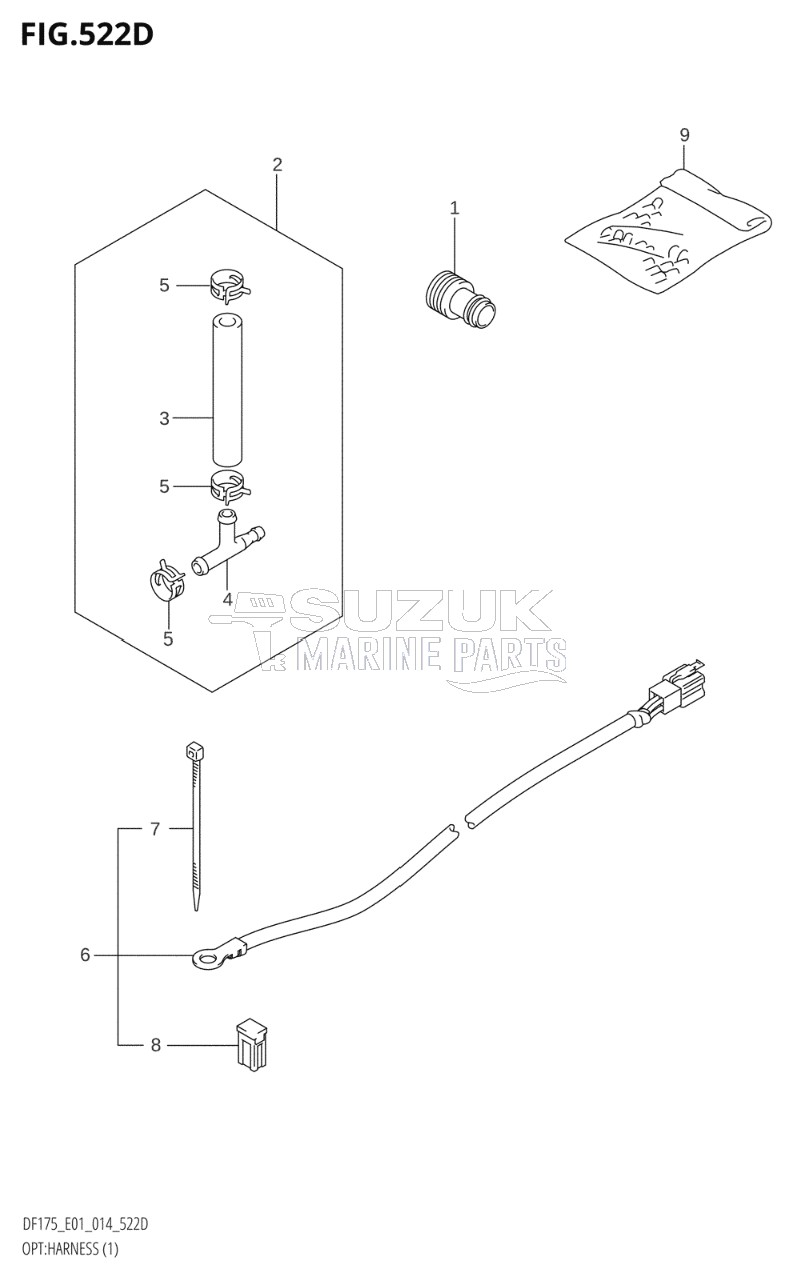 OPT:HARNESS (1) (DF150TG:E40)