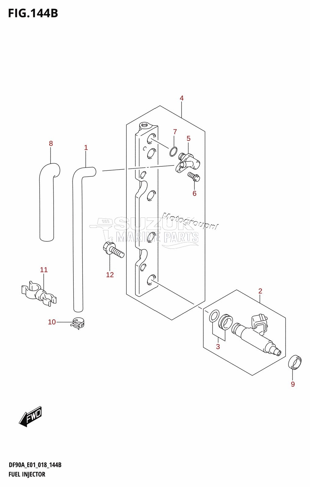 FUEL INJECTOR (E40)