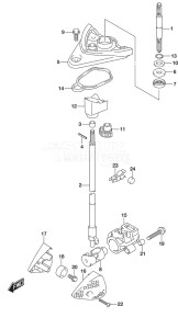 Outboard DF 250AP drawing Clutch Rod