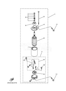 F40BETL drawing STARTING-MOTOR