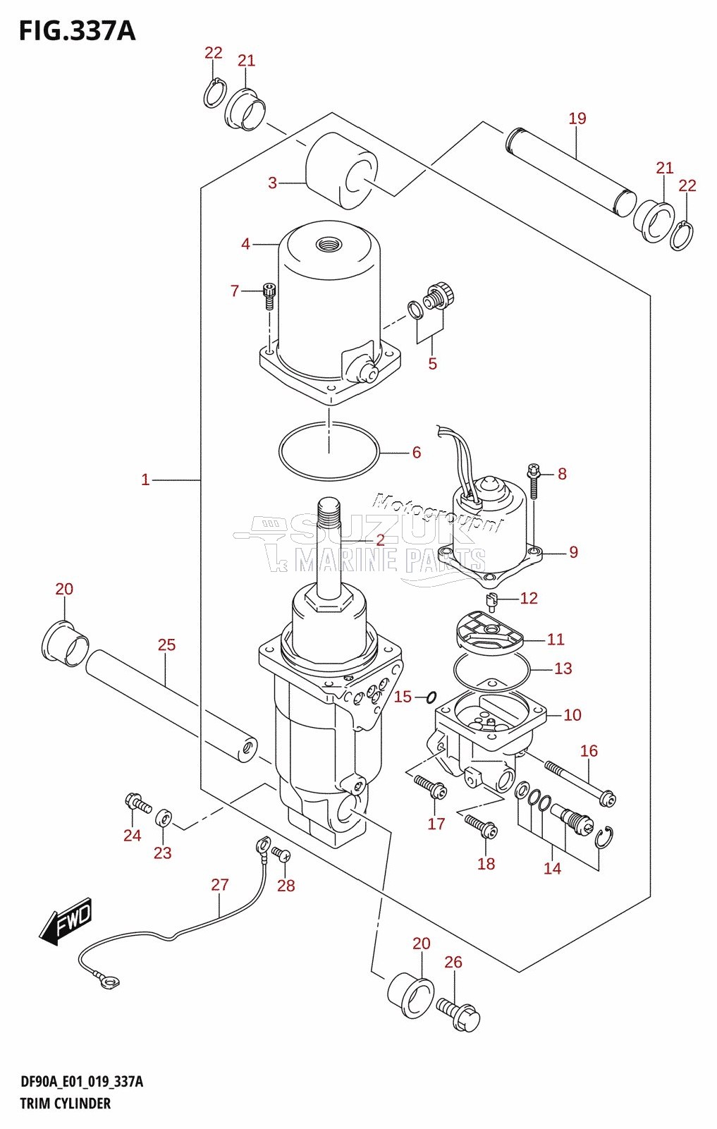 TRIM CYLINDER