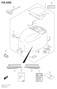 04005F-040001 (2020) 40hp E34-Italy (DF40ASVT  DF40ASVT_    DF40ASVT    DF40ASVT_2) DF40A drawing ENGINE COVER (DF60ATH:E01:021)