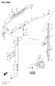 DF175ZG From 17502Z-610001 (E01 E40)  2016 drawing FUEL INJECTOR (DF150T:E01)