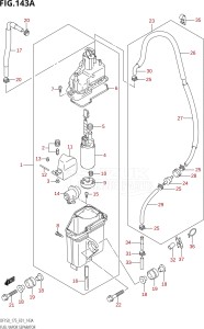 15001Z-880001 (2008) 150hp E01-Gen. Export 1 (DF150ZK8) DF150Z drawing FUEL VAPOR SEPARATOR??