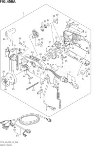 02504F-810001 (2018) 25hp P03-U.S.A (DF25A  DF25AQ  DF25AT  DF25ATH) DF25A drawing REMOTE CONTROL (DF25AT,DF30AT)