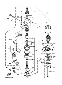 Z175GETOX drawing STARTING-MOTOR