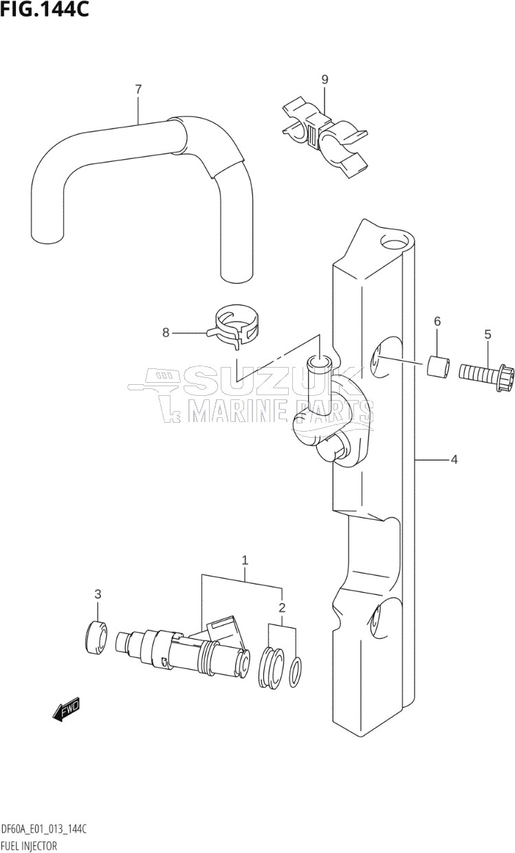 FUEL INJECTOR (DF40AST:E34)