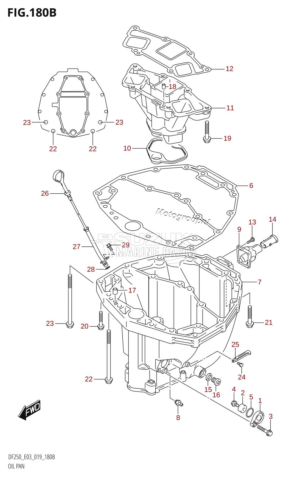 OIL PAN (DF250ST)