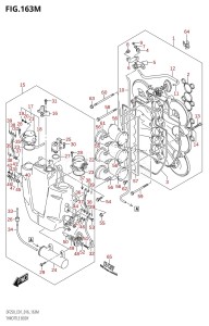 DF225Z From 22503Z-610001 (E01 E40)  2016 drawing THROTTLE BODY (DF250Z:E40)