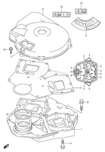 DT200 From 20002-030001 ()  2000 drawing UNDER HOUSING