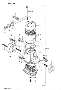 DT55 From 05502-702147 ()  1987 drawing OPT : POWER UNIT