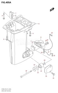 DT40 From 04005K-510001 ()  2015 drawing DRIVE SHAFT HOUSING (DT40W:P40)