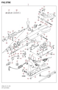 DF90A From 09003F-510001 (E03)  2015 drawing OPT:TILLER HANDLE (DF90A:E01)