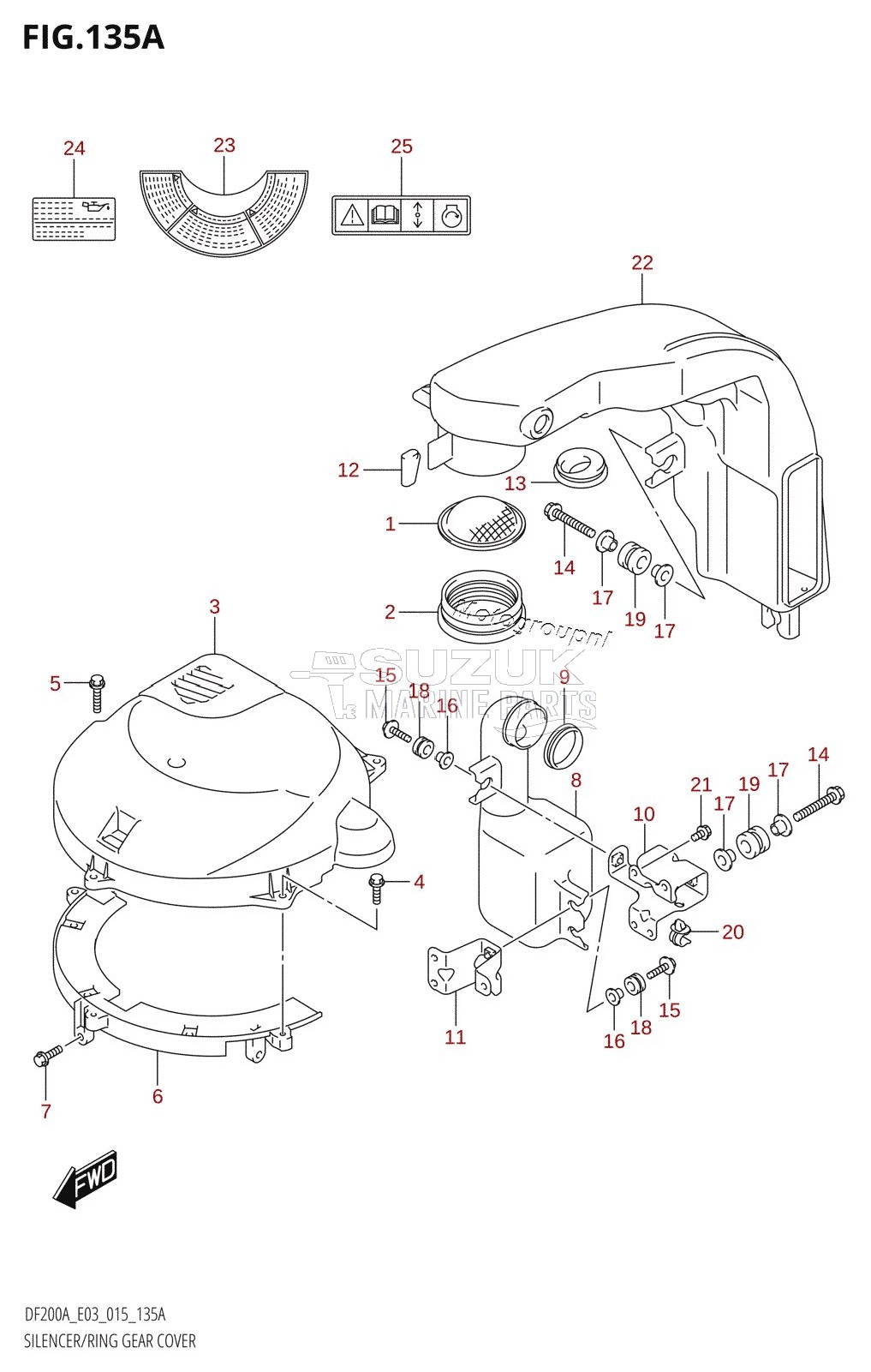 SILENCER /​ RING GEAR COVER