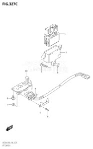 01504F-610001 (2016) 15hp P03-U.S.A (DF15A  DF15ATH) DF15A drawing PTT SWITCH (DF15ATH:P03)