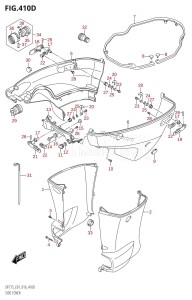 DF175T From 17502F-610001 (E01 E40)  2016 drawing SIDE COVER (DF150TG:E40)