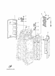 FL350AET2X drawing CYLINDER-AND-CRANKCASE-3