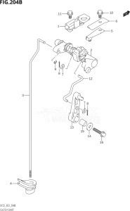 02502F-880001 (2008) 25hp E03-USA (DF25K8  DF25K9  DF25RK8  DF25RK9) DF25 drawing CLUTCH SHAFT (DF25R)