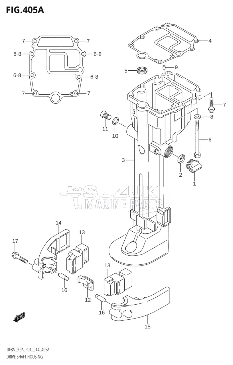 DRIVE SHAFT HOUSING