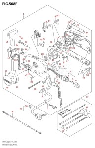 DF150ZG From 15002Z-410001 (E40)  2014 drawing OPT:REMOTE CONTROL (DF175T:E40)