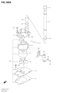 DF300 From 30001F-880001 (E01 E40)  2008 drawing WATER PUMP