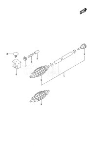 Outboard DF 60A drawing Fuel Hose