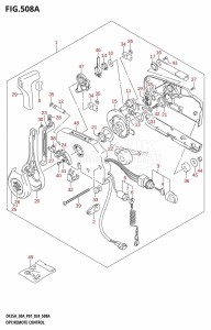 DF30A From 03003F-440001 (P01 - P40)  2024 drawing OPT:REMOTE CONTROL (DF25A,DF30A,DF30AQ)